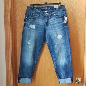 Maurice's cropped jeans